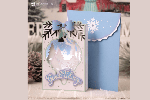 Download Good Tidings Paperscape Card SVG - Premium Resources